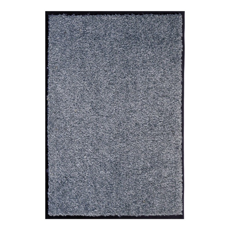 Paillasson Gris Uni Lavable en Machine - TAPIS CHIC COLLECTION