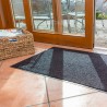 Paillasson noir uni lavable en machine par Tapis Chic Collection Paillasson noir uni lavable en machine par Tapis Chic Collection