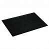 Paillasson noir uni lavable en machine par Tapis Chic Collection Paillasson noir uni lavable en machine par Tapis Chic Collection
