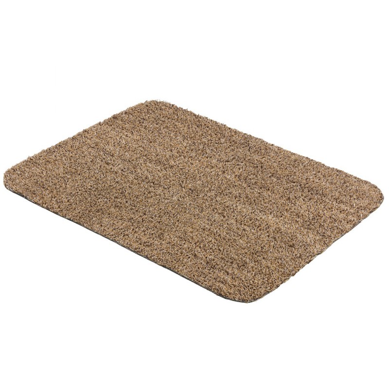 Paillasson marron en coton par Tapis Chic Collection
