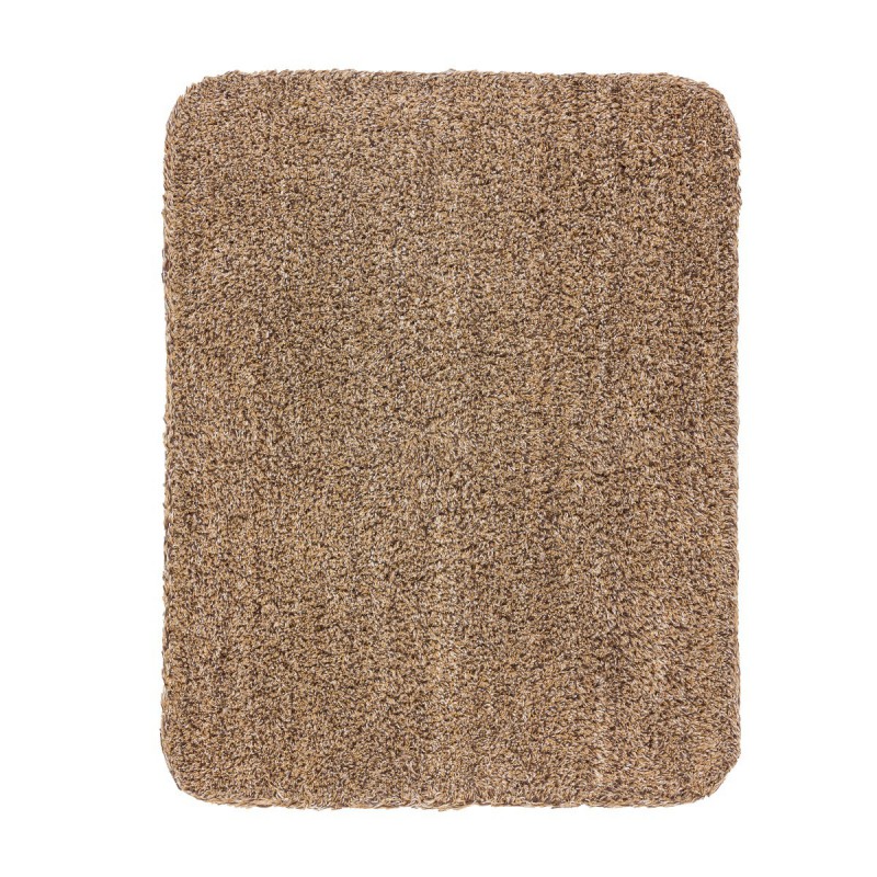 Paillasson marron en coton par Tapis Chic Collection