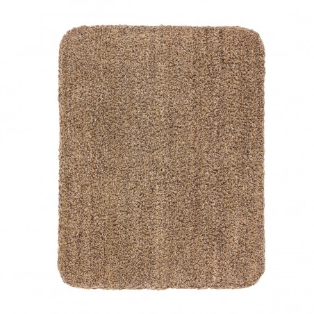 Paillasson marron en coton par Tapis Chic Collection