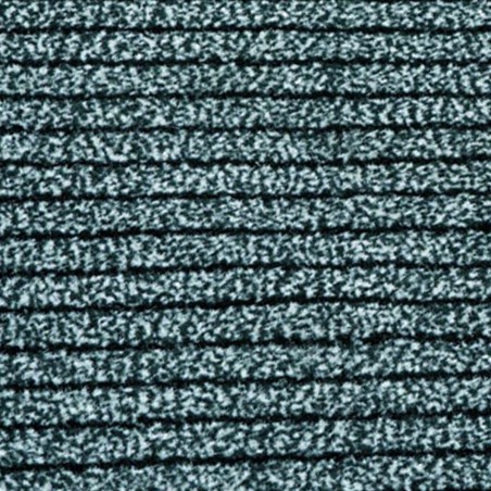 Paillasson bleu à lignes fines par Tapis Chic Collection Paillasson bleu à lignes fines par Tapis Chic Collection
