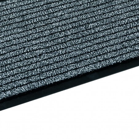 Paillasson gris à lignes fines par Tapis Chic Collection Paillasson gris à lignes fines par Tapis Chic Collection