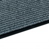 Paillasson gris à lignes fines par Tapis Chic Collection Paillasson gris à lignes fines par Tapis Chic Collection