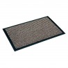 Paillasson marron à lignes fines par Tapis Chic Collection Paillasson marron à lignes fines par Tapis Chic Collection