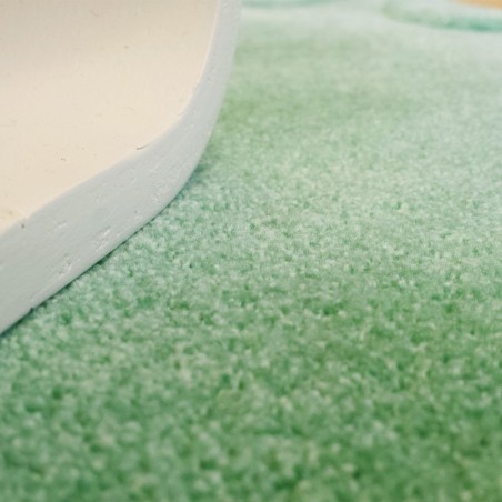 Tapis Contemporain Vert Lily par Esprit Home Tapis Contemporain Vert Lily par Esprit Home
