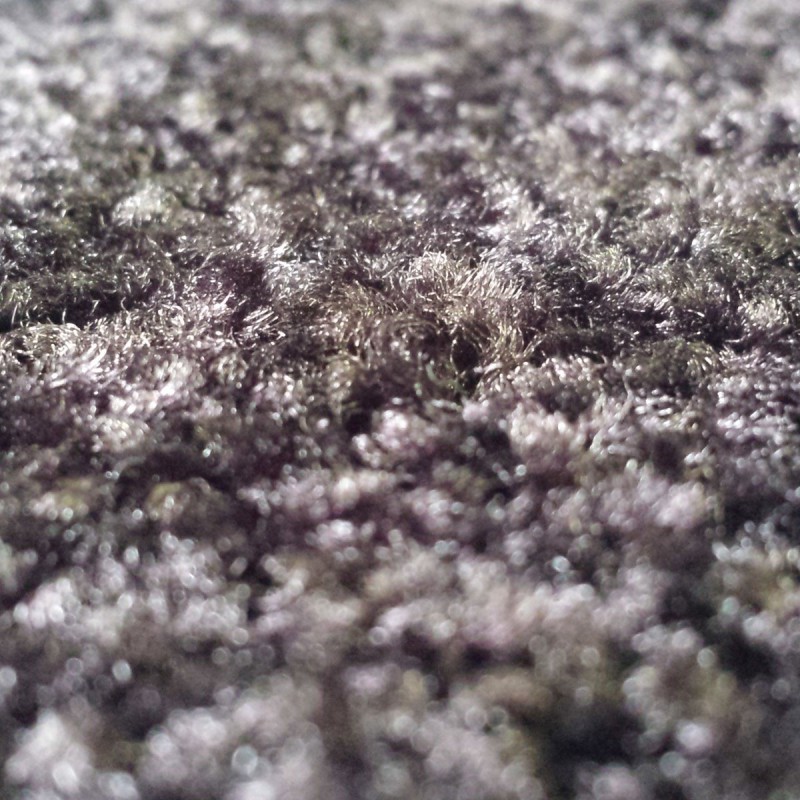 Paillasson noir uni lavable en machine par Tapis Chic Collection