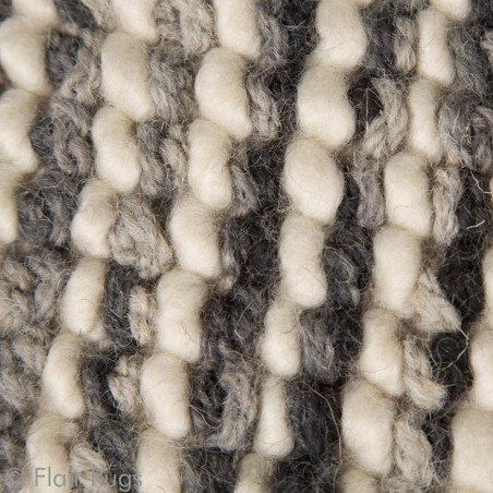 Tapis tissé main Maya gris et écru par Flair Rugs Tapis tissé main Maya gris et écru par Flair Rugs