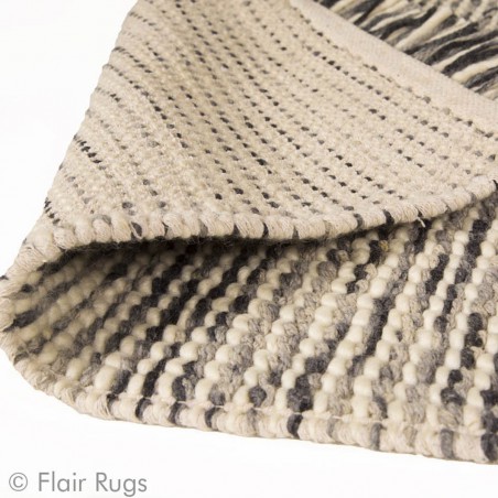 Tapis tissé main Maya gris et écru par Flair Rugs Tapis tissé main Maya gris et écru par Flair Rugs