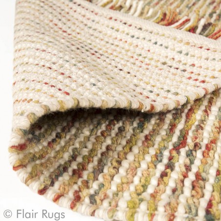 Tapis en laine Maya terracotta et vert par Flair Rugs Tapis en laine Maya terracotta et vert par Flair Rugs