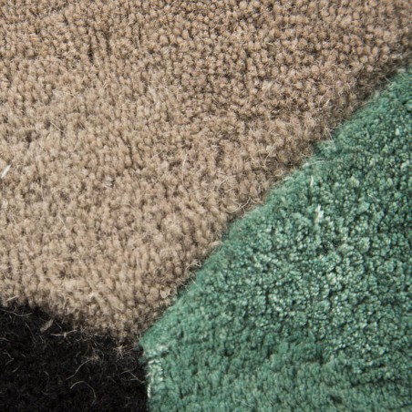 Tapis de salon Scorpio beige et turquoise par Flair Rugs Tapis de salon Scorpio beige et turquoise par Flair Rugs