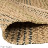 Tapis en jute Natural Living beige et bleu par Flair Rugs Tapis en jute Natural Living beige et bleu par Flair Rugs