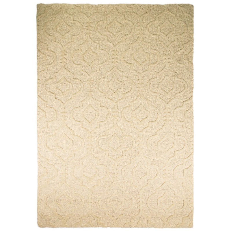 Tapis en laine beige Marrakech par Flair Rugs
