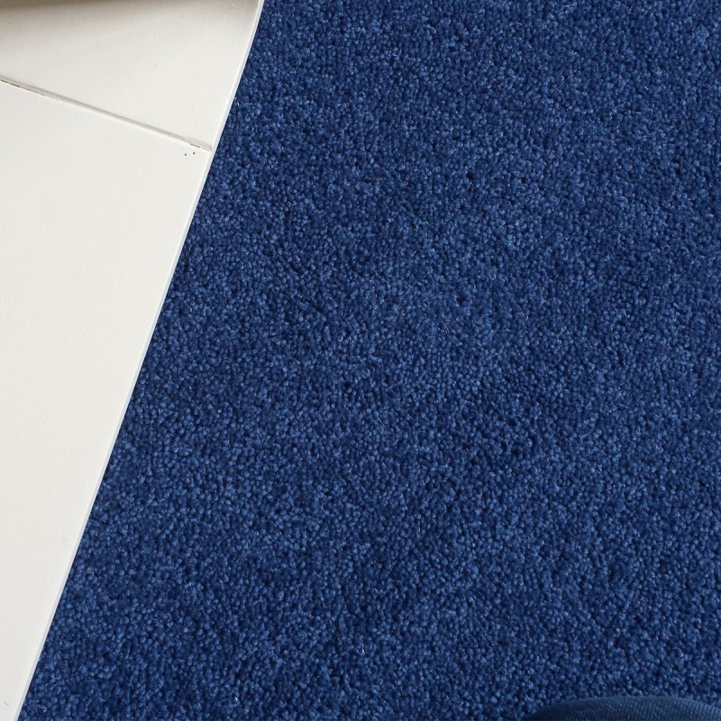 Tapis Rond sur-mesure Bleu York Wilton Tapis Chic Collection