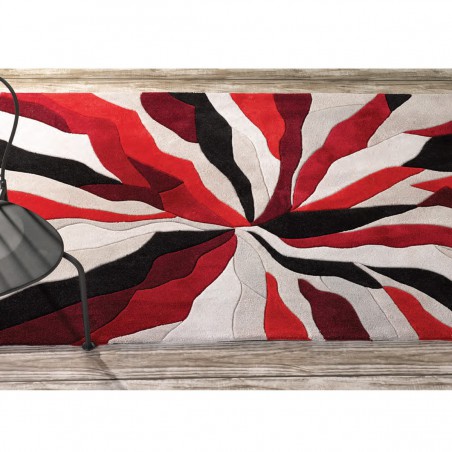 Tapis Design Infinite Rouge par Flair Rugs Tapis Design Infinite Rouge par Flair Rugs