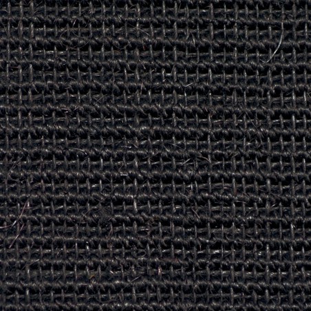 Tapis sur-mesure en sisal gansé anthracite Tapis sur-mesure en sisal gansé anthracite