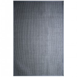 Tapis sur-mesure en sisal gansé gris