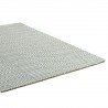 Tapis graphique tissé bleu vert céladon par Joseph Lebon Tapis graphique tissé bleu vert céladon par Joseph Lebon