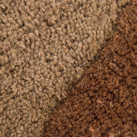 Tapis Saria Brown Taupe rectangulaire avec des motifs de vagues dans les tons marrons par Flair Rugs fait main Tapis Saria Brown Taupe rectangulaire avec des motifs de vagues dans les tons marrons par Flair Rugs fait main