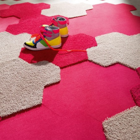 Dalle à l'unité Esprit Home concept Islands - 2 hauteurs de mèches - nombreux coloris Dalle à l'unité Esprit Home concept Islands - 2 hauteurs de mèches - nombreux coloris