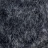 Tapis gris shaggy en fausse fourure par Ligne Pure Tapis gris shaggy en fausse fourure par Ligne Pure