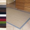 Tapis en sisal gansé personnalisable couleur naturel Mayatex Tapis en sisal gansé personnalisable couleur naturel Mayatex