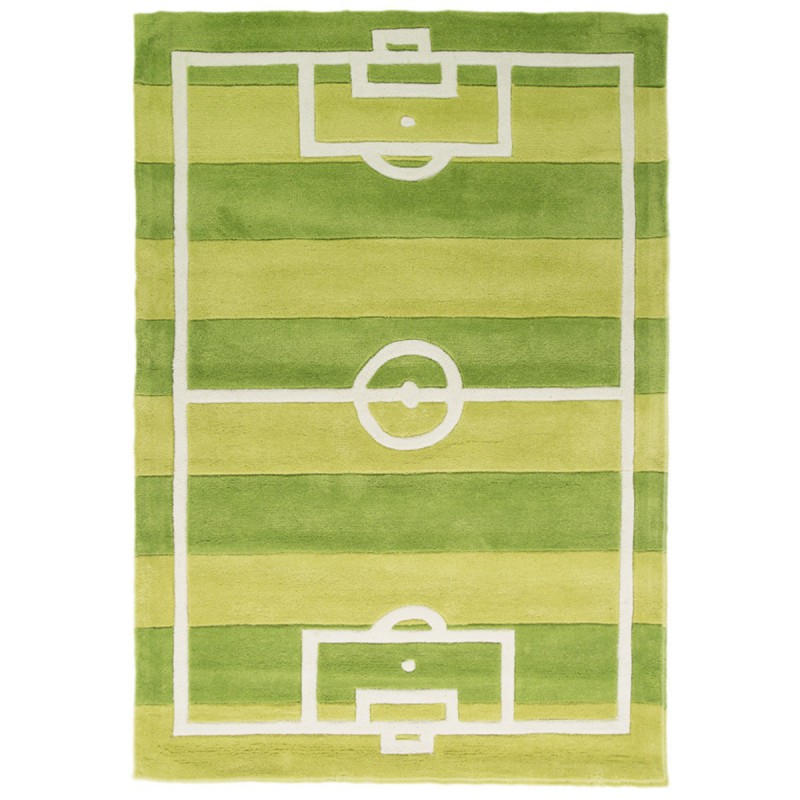 Trendline Kids - tapis pour enfant - terrain de football vert