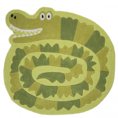Tapis enfant Crocodile par Tapis Chic Collection Tapis enfant Crocodile par Tapis Chic Collection