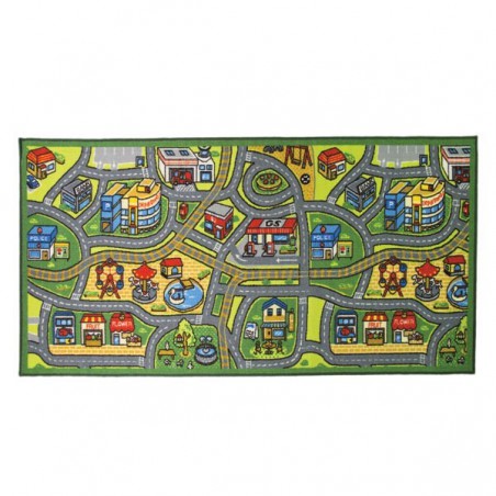 Tapis à motifs urbains de jeux pour chambre enfant la Ville Vivante Tapis à motifs urbains de jeux pour chambre enfant la Ville Vivante