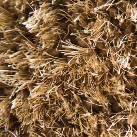 Tapis shaggy rond de la gamme Pearl couleur beige par Flair Rugs Tapis shaggy rond de la gamme Pearl couleur beige par Flair Rugs