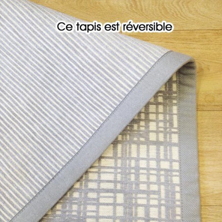 Tapis de Bain Gris Graficule par Esprit Home Tapis de Bain Gris Graficule par Esprit Home