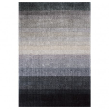 Tapis haut de gamme bleu Combination par Linie Design