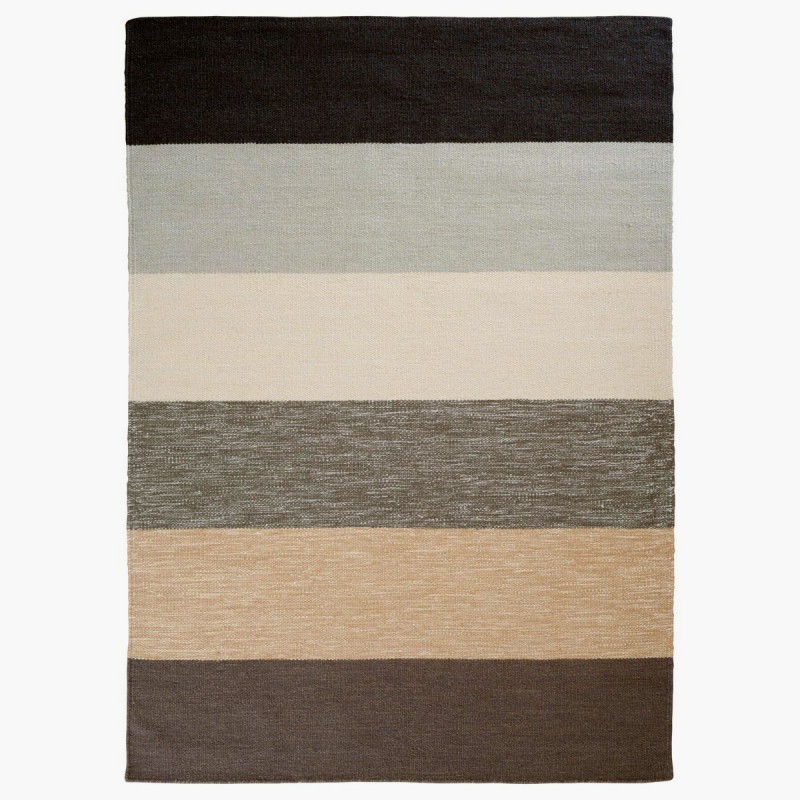 Tapis contemporain Boa Beige par Linie Design