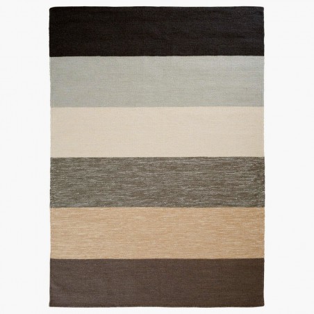 Tapis contemporain Boa Beige par Linie Design Tapis contemporain Boa Beige par Linie Design