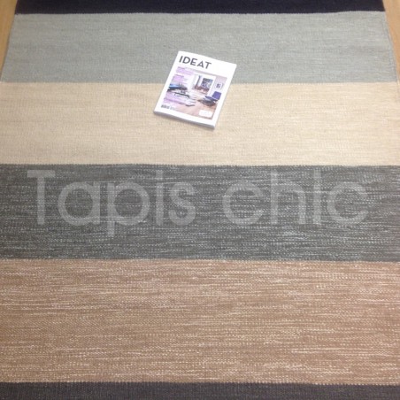 Tapis contemporain Boa Beige par Linie Design Tapis contemporain Boa Beige par Linie Design