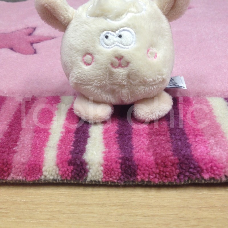 Tapis Enfant Little Best Friends Rose par Esprit Home