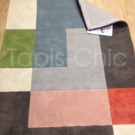 Tapis design Tetris Powder en laine par Linie Design Tapis design Tetris Powder en laine par Linie Design