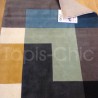 Tapis design Tetris Aqua par Linie Design Tapis design Tetris Aqua par Linie Design