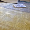 Tapis tissé main jaune Combination par Linie Design Tapis tissé main jaune Combination par Linie Design