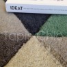 Tapis hexagonal Sato Petrol par Linie Design Tapis hexagonal Sato Petrol par Linie Design