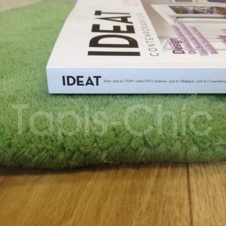 Tapis hexagonal Sato Petrol par Linie Design Tapis hexagonal Sato Petrol par Linie Design