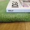Tapis hexagonal Sato Petrol par Linie Design Tapis hexagonal Sato Petrol par Linie Design