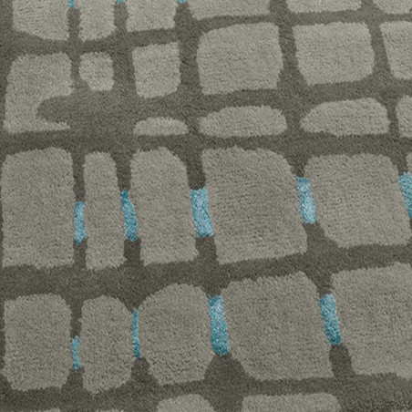 Tapis moderne taupe Grid par Arte Espina Tapis moderne taupe Grid par Arte Espina