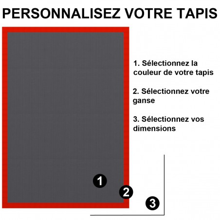 Tapis d'extérieur personnalisable rectangulaire par Dickson Tapis d'extérieur personnalisable rectangulaire par Dickson