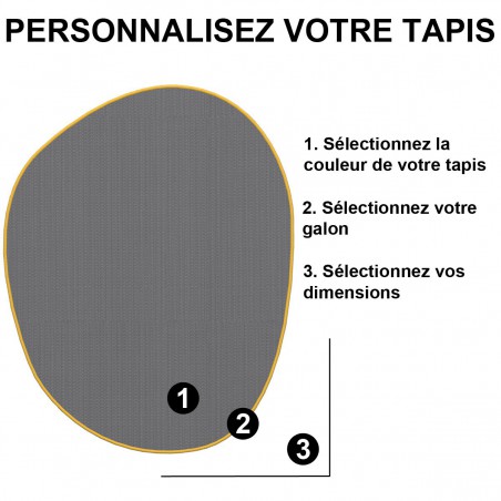 Tapis d'extérieur personnalisable Pebble par Dickson Tapis d'extérieur personnalisable Pebble par Dickson