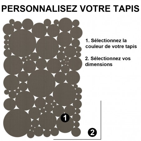 Tapis original d'extérieur personnalisable Bubble par Dickson Tapis original d'extérieur personnalisable Bubble par Dickson