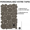 Tapis original d'extérieur personnalisable Bubble par Dickson Tapis original d'extérieur personnalisable Bubble par Dickson