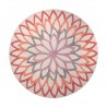 Tapis moderne Lotus Flower orange par Esprit Home Tapis moderne Lotus Flower orange par Esprit Home