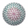 Tapis moderne Lotus Flower bleu par Esprit Home Tapis moderne Lotus Flower bleu par Esprit Home